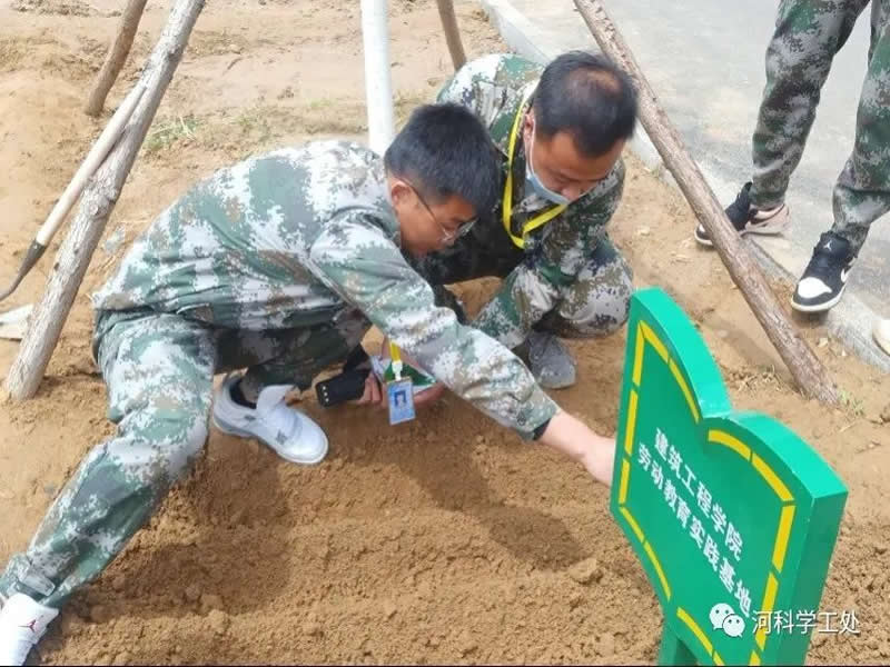 UG环球官方网学管干部全面开展绿化校园劳动教育实践活动