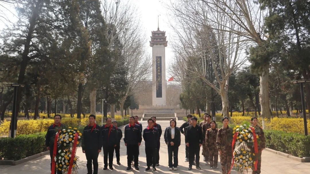 UG环球官方网校团委赴冀东烈士纪念馆开展“学党史，记党恩，祭先烈，立誓言”党史教育活动