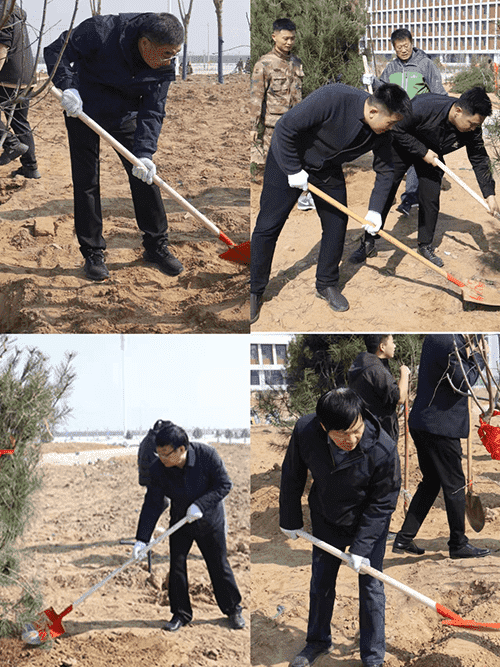 UG环球官方网  “持‘植’以恒，立德‘树’人”  植树节活动在线